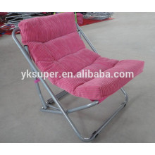 Novo design deluxe sun backrest cadeira de praia relaxante